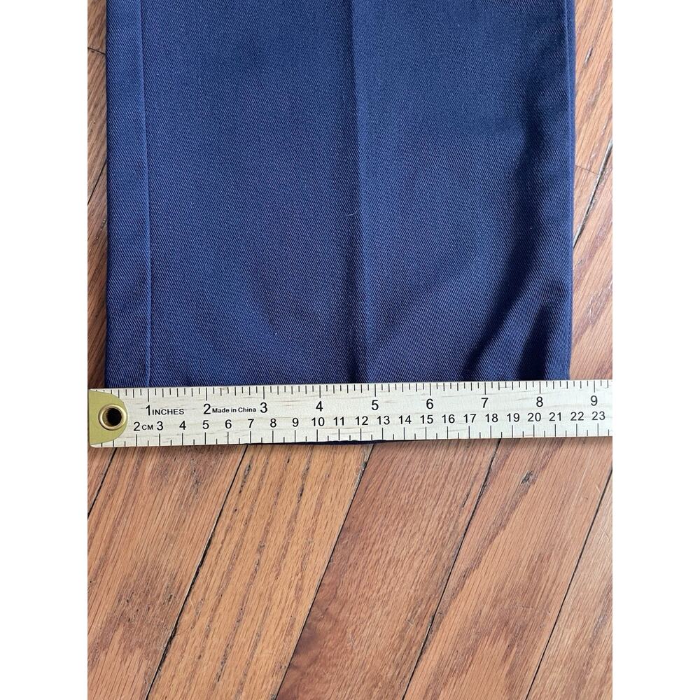 Dickies 874 Original Fit Work Pants Mens 34x29 Navy Blue Flat Front Chino 874NV - Picture 8 of 14